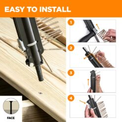 CAMO #10 x 3-in Wood to wood Deck Screws ( 2000 -Per Box )
