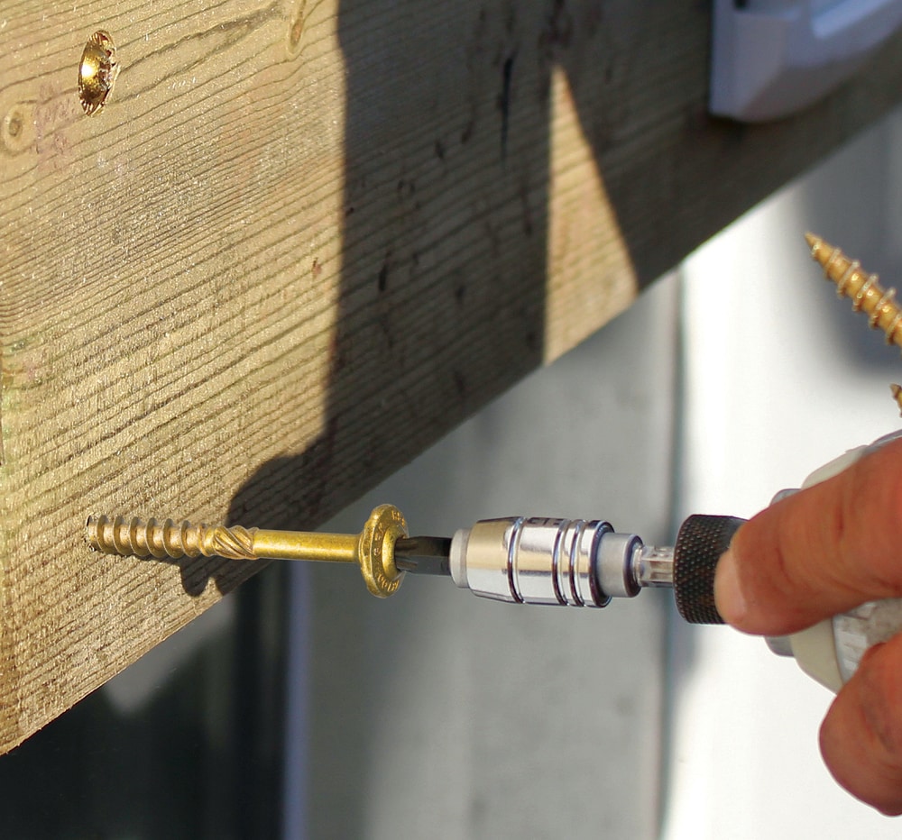 GRK Fasteners RSS 3/8-in x 16-in Polymer Exterior Structural wood screws ( 100 -Per Box )