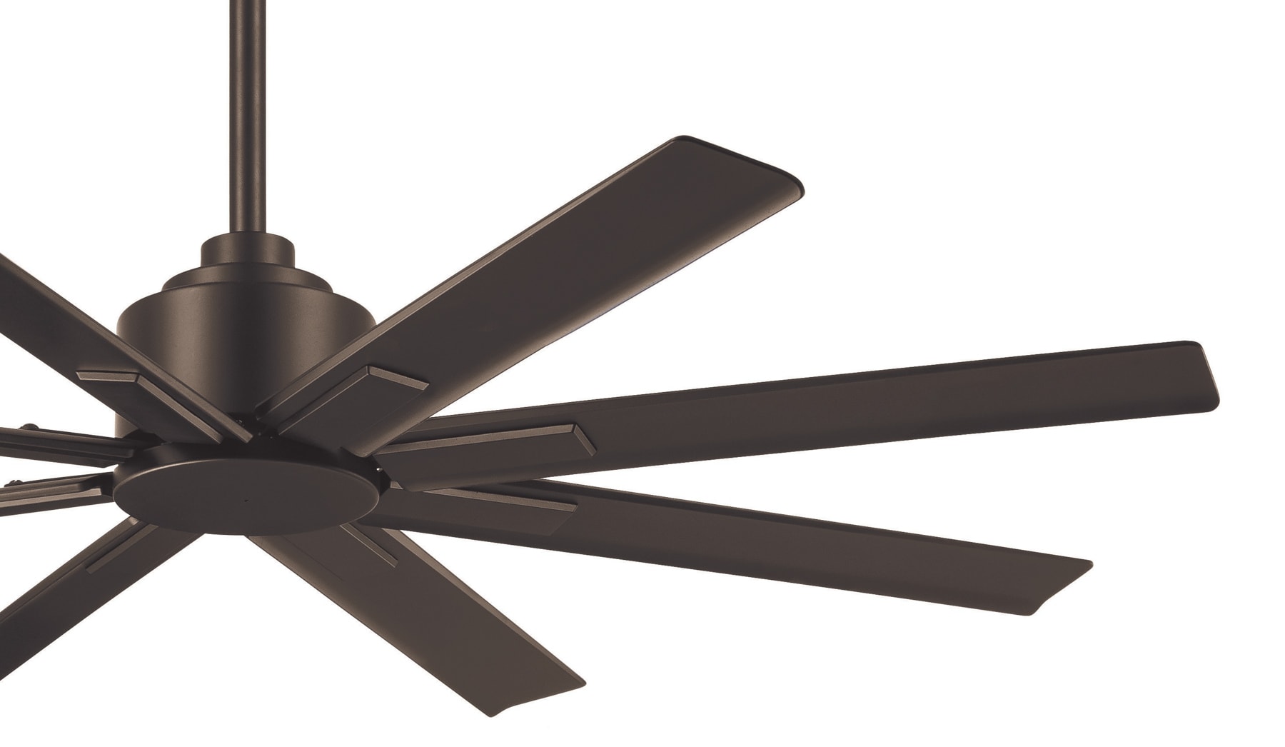 Minka Aire Xtreme H2O 52-in Oil Rubbed Bronze with Oil Rubbed Bronze Blades Uncovered Outdoor Ceiling Fan Without Light and Remote Control Included 8 -Blade