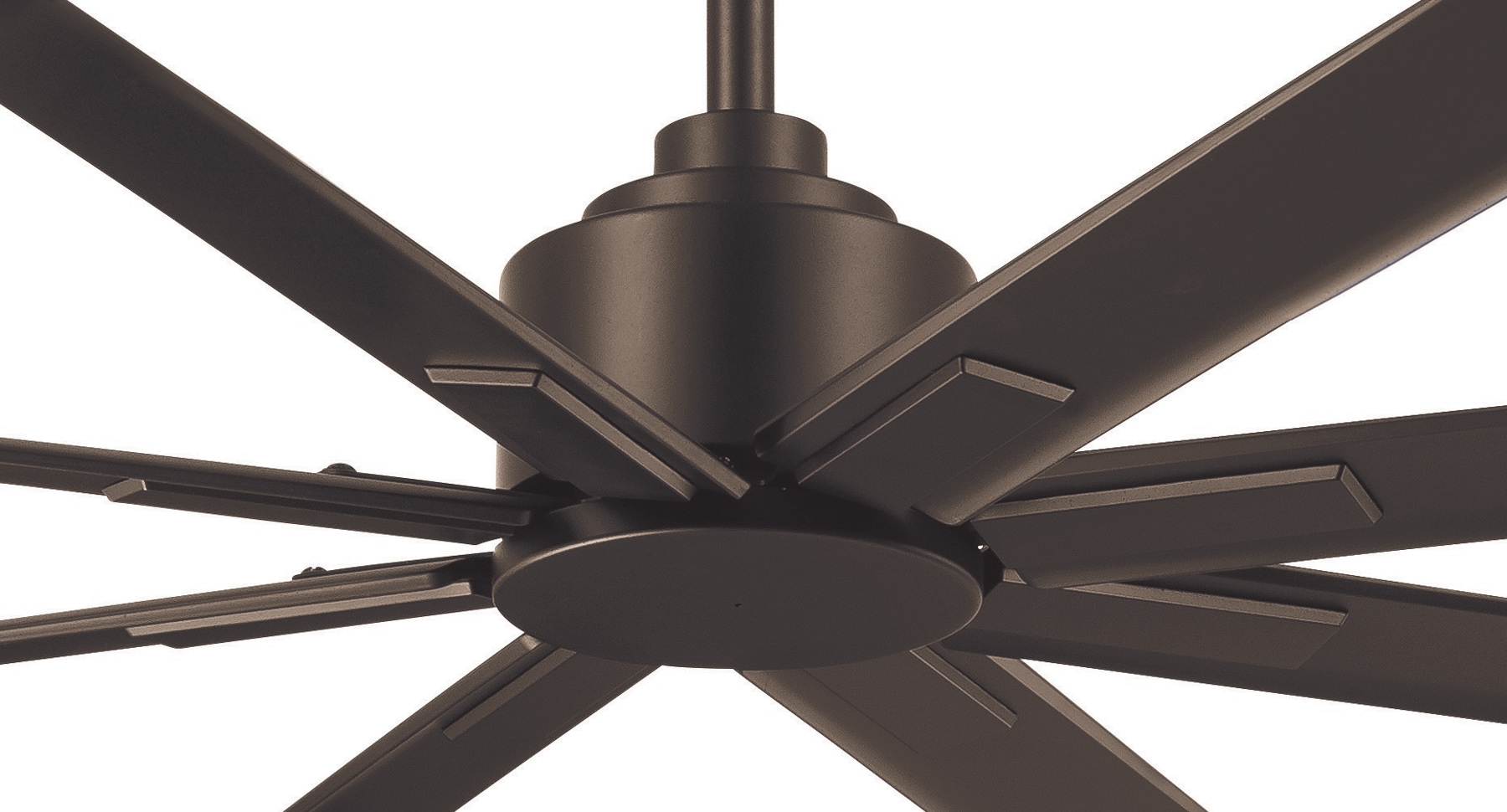 Minka Aire Xtreme H2O 52-in Oil Rubbed Bronze with Oil Rubbed Bronze Blades Uncovered Outdoor Ceiling Fan Without Light and Remote Control Included 8 -Blade