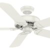 Casablanca Panama 54-in Fresh White with Fresh White/Rustic Oak Veneer Blades Ceiling Fan Light Kit Compatible and Wall Control Included 5 -Blade