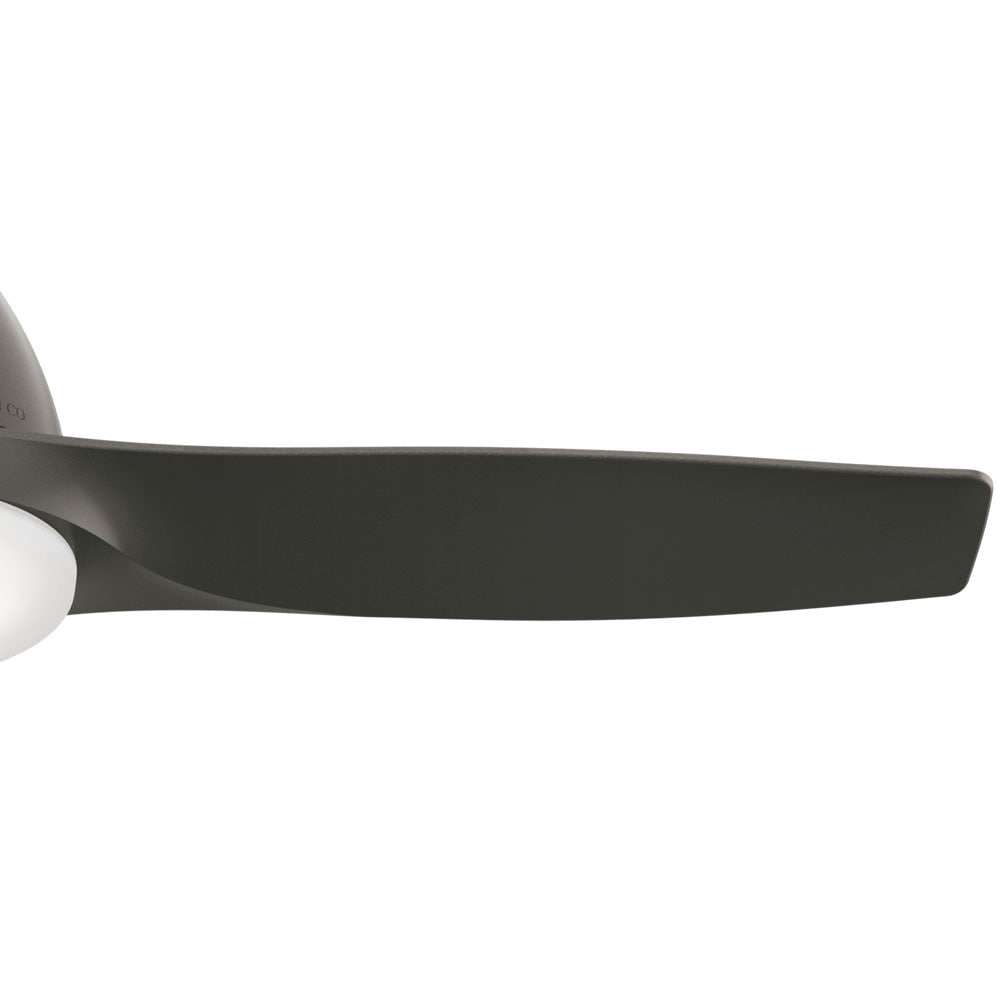 Casablanca Wisp 44-in Noble Bronze with Noble Bronze Blades LED Ceiling Fan With Light and Remote Control Included 3 -Blade