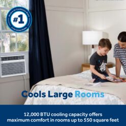 GE Large Room Window Air Conditioner , Remote Included ( 115-Volt , 12000-BTU )