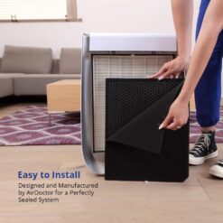 AirDoctor AD3000/AD3500 Classic 4 -Speed Ionic white HEPA Air Purifier ENERGY STAR Certified (Covers: 638-sq ft )