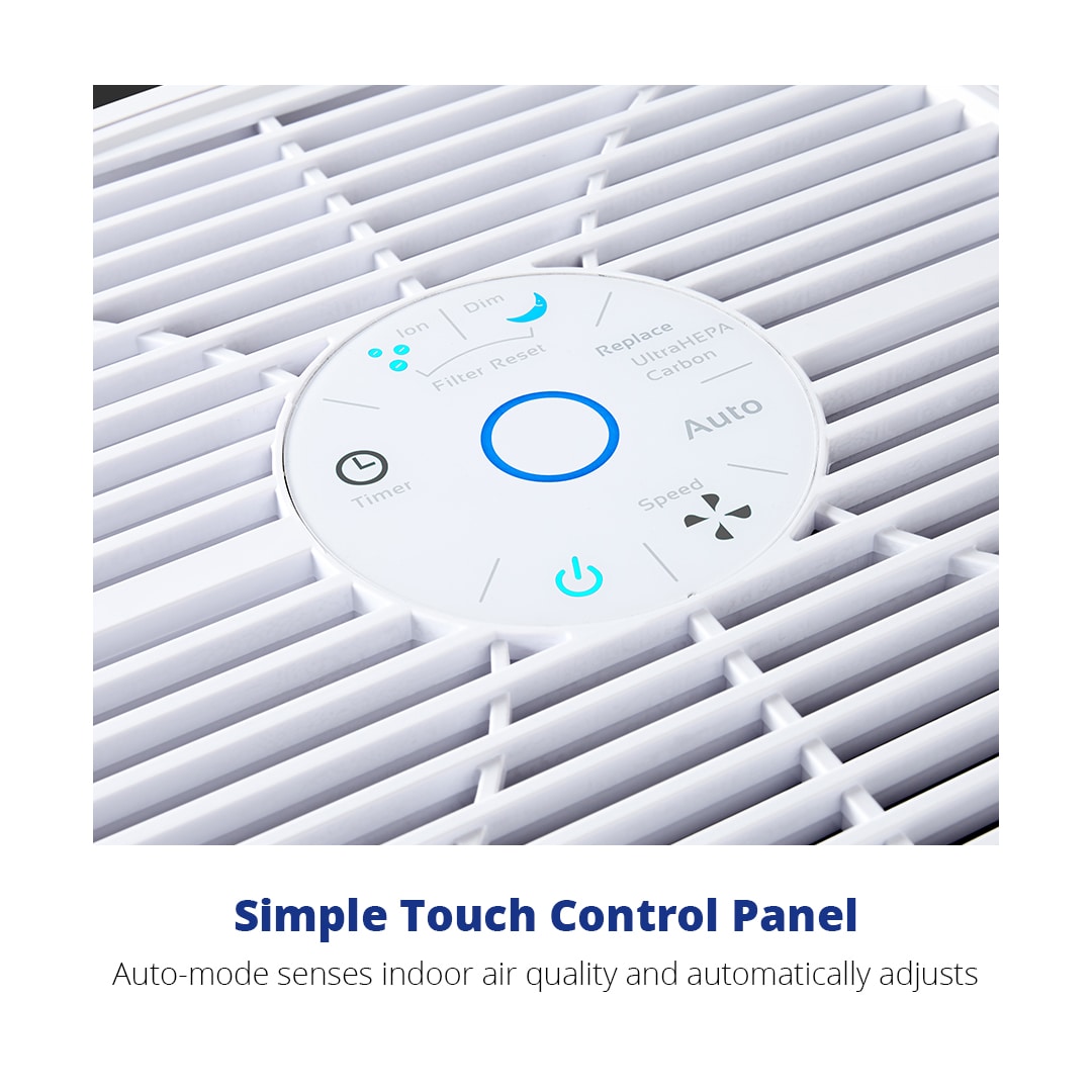 AirDoctor 1000 4 -Speed White True HEPA Air Purifier (Covers: 570-sq ft )