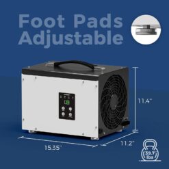 ALORAIR 70 -Pint Large Room Dehumidifier For Basements , Bathrooms , Crawlspaces , ENERGY STAR Certified White