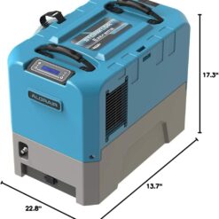 ALORAIR 180 -Pint Large Room Dehumidifier For Basements , Bathrooms , Crawlspaces with Built-In Pump Blue