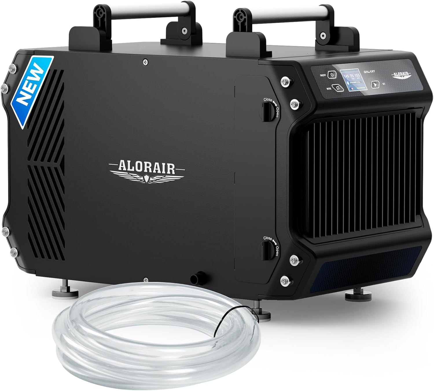 ALORAIR Galaxy 145 -Pint Large Room Dehumidifier For Basements , Bathrooms , Crawlspaces , ENERGY STAR Certified Black