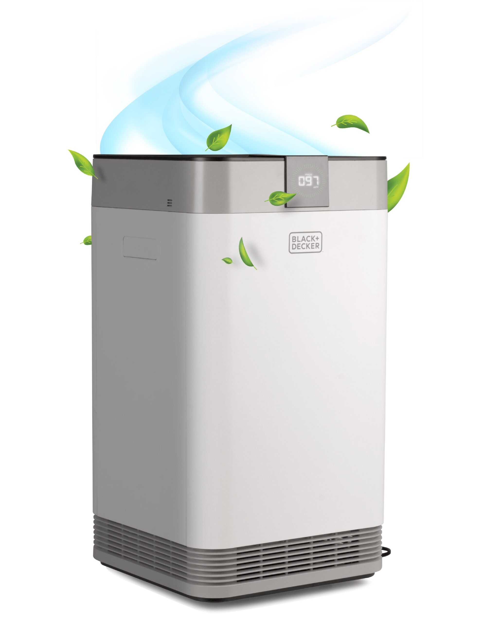 BLACK+DECKER 4 -Speed Ionic White True HEPA Air Purifier ENERGY STAR Certified (Covers: 500-sq ft )