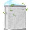 BLACK+DECKER 4 -Speed Ionic White True HEPA Air Purifier ENERGY STAR Certified (Covers: 484-sq ft )