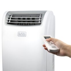 BLACK+DECKER 12000 BTU 8150 BTU SACC Portable AC with 10500 BTU Heat 550 Sq Ft BPT08HWTB