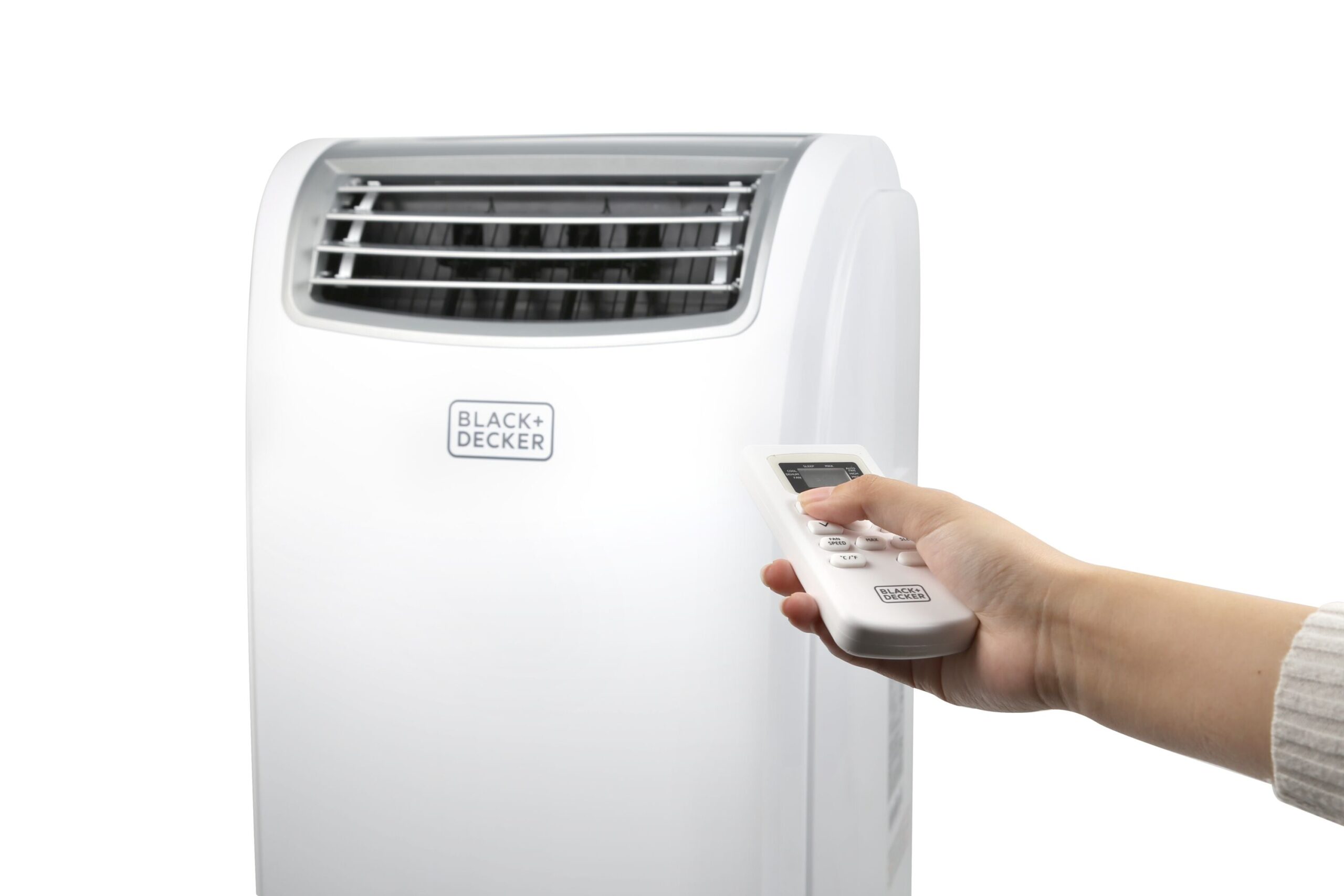 BLACK+DECKER 12000 BTU 8150 BTU SACC Portable AC with 10500 BTU Heat 550 Sq Ft BPT08HWTB