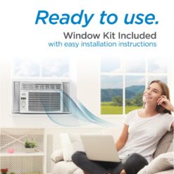 BLACK+DECKER Medium Room Window Air Conditioner , Remote Included ( 115-Volt , 10000-BTU )