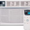 BLACK+DECKER Window Air Conditioner 12000 BTU - AC Window Unit Cools Up to 550 Square Feet - AC Unit with Remote Control - 3 Cooling Speeds and Fan Only Function - BWAC12WTB - White