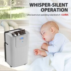 Whynter ARC-122DS 12000 BTU (7000 BTU SACC) Elite Dual Hose Portable Air Conditioner