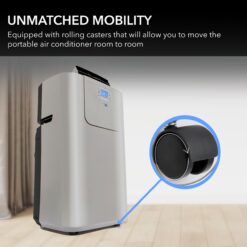 Whynter ARC-122DS 12000 BTU (7000 BTU SACC) Elite Dual Hose Portable Air Conditioner
