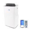 Whynter ARC-1050XPH 13500 BTU (ASHRAE) 10000 BTU (SACC) MultiCool Smart Wi-Fi enabled Portable Air Conditioner with Built-in Dehumidifier and Heating Function