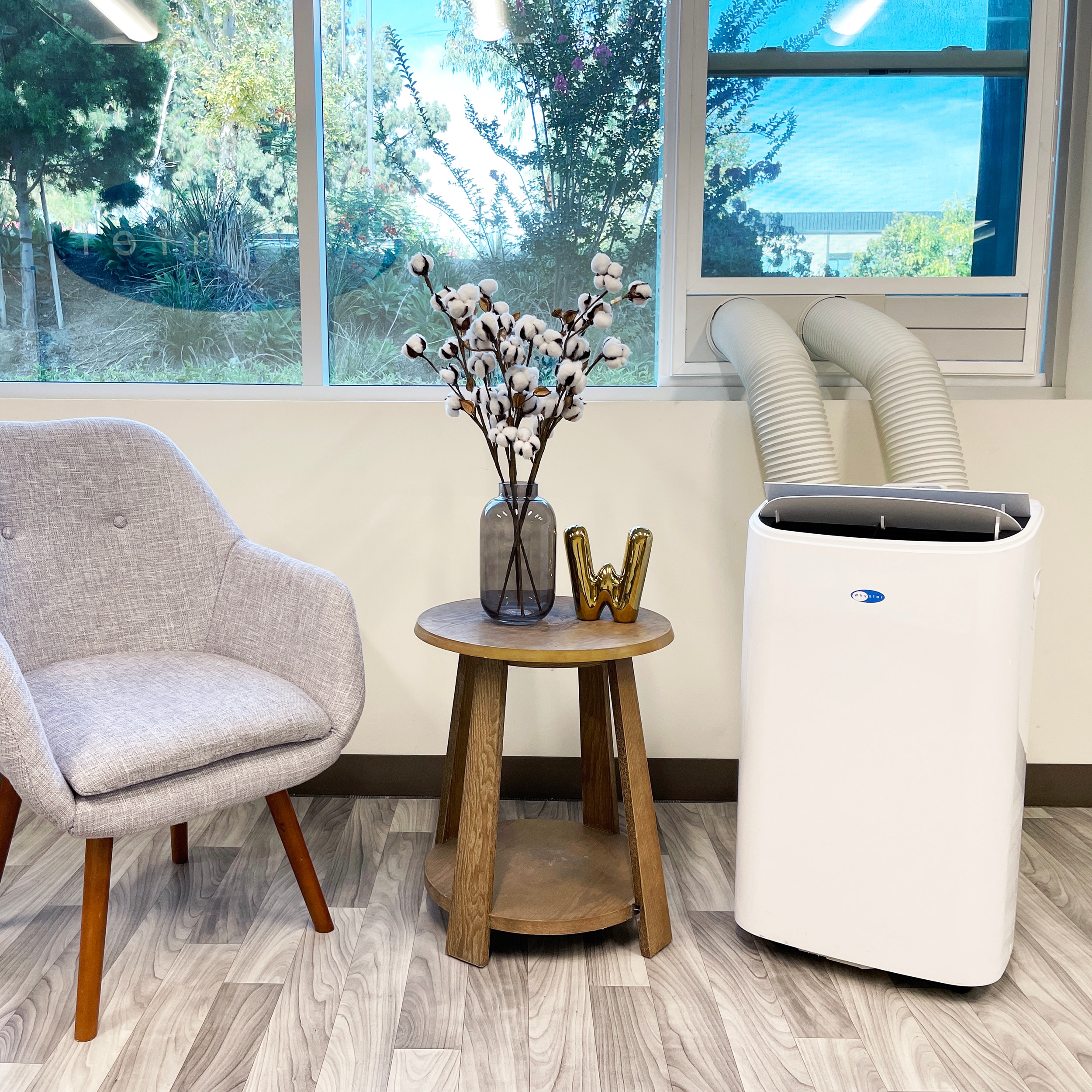 Whynter ARC-147WF 14000 BTU (10000 BTU SACC) Dual Hose Portable Air Conditioner with Hepa Filter