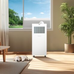 Hisense 5000 BTU DOE 115-Volt Vented Small Room Portable Air Conditioner Remote Included