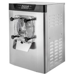 SVOPES Commercial Ice Cream Machine 1400W 20/5.3 Gph Hard Serve Ice Cream Maker with LED Display Screen Auto Shut-Off Timer One Flavors Perfect for Restaurants Snack bar Supermarkets