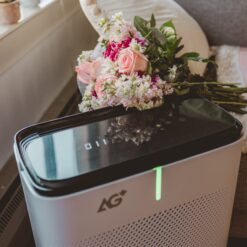 Brondell Aurabeat 3 -Speed White HEPA Air Purifier (Covers: 1655-sq ft )
