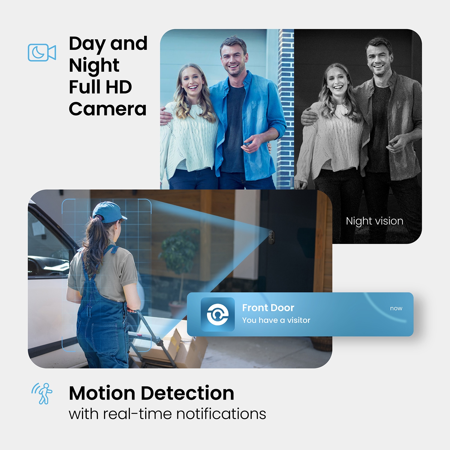 Lockly Vision Elite Video Doorbell Smart Locks Matte Black Smart Wi-Fi and Bluetooth Touchscreen Keypad Electronic Deadbolt Lock