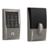 Schlage Encode Plus Century Satin Nickel Smart Wi-Fi and Bluetooth Touchscreen Keypad Electronic Deadbolt Lock