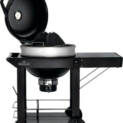 NAPOLEON PRO22 Cart Model 21.5-in W Black/Porcelain Cart Charcoal Grill