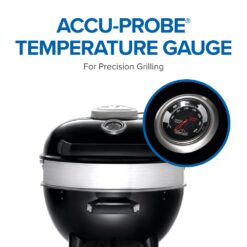 NAPOLEON PRO22 Leg Series 21.5-in W Black/Porcelain Kettle Charcoal Grill