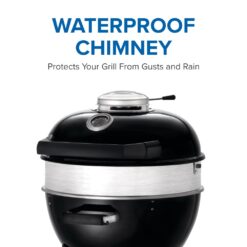 NAPOLEON PRO22 Leg Series 21.5-in W Black/Porcelain Kettle Charcoal Grill