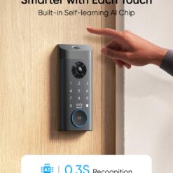 eufy Video Smart Lock E330 3-in-1 Camera/Doorbell/Fingerprint Lock Auto Lock App Control Easy Install