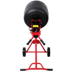 Huluwat 4 CUFT/110L Portable Electric Concrete Mixer Heavy Duty Poly Drum 110V/60Hz ETL Certificated for Mortar