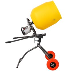 Tatayosi 3.5 CUFT-100L Portable Electric Poly Drum Concrete Mixer Heavy Duty Power Cement Mixing Machine for Mortar Stucco and Fodder
