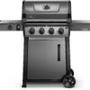 NAPOLEON Freestyle 425 Graphite Grey 4 -Burner Liquid Propane Gas Grill 1 -Side Burner