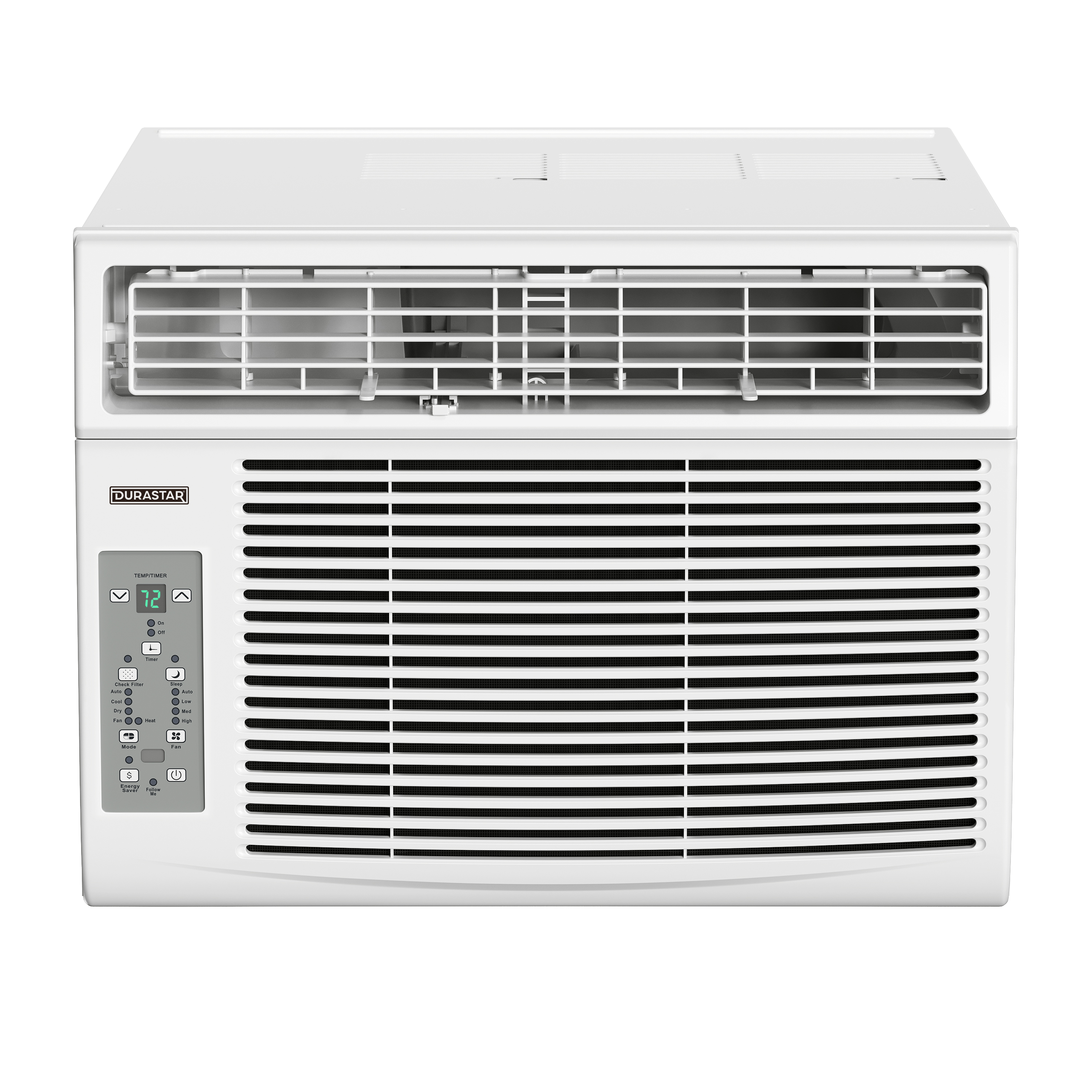 DURASTAR Large Room Window Air Conditioner with Heater, Remote Included ( 230-Volt , 12000-BTU )