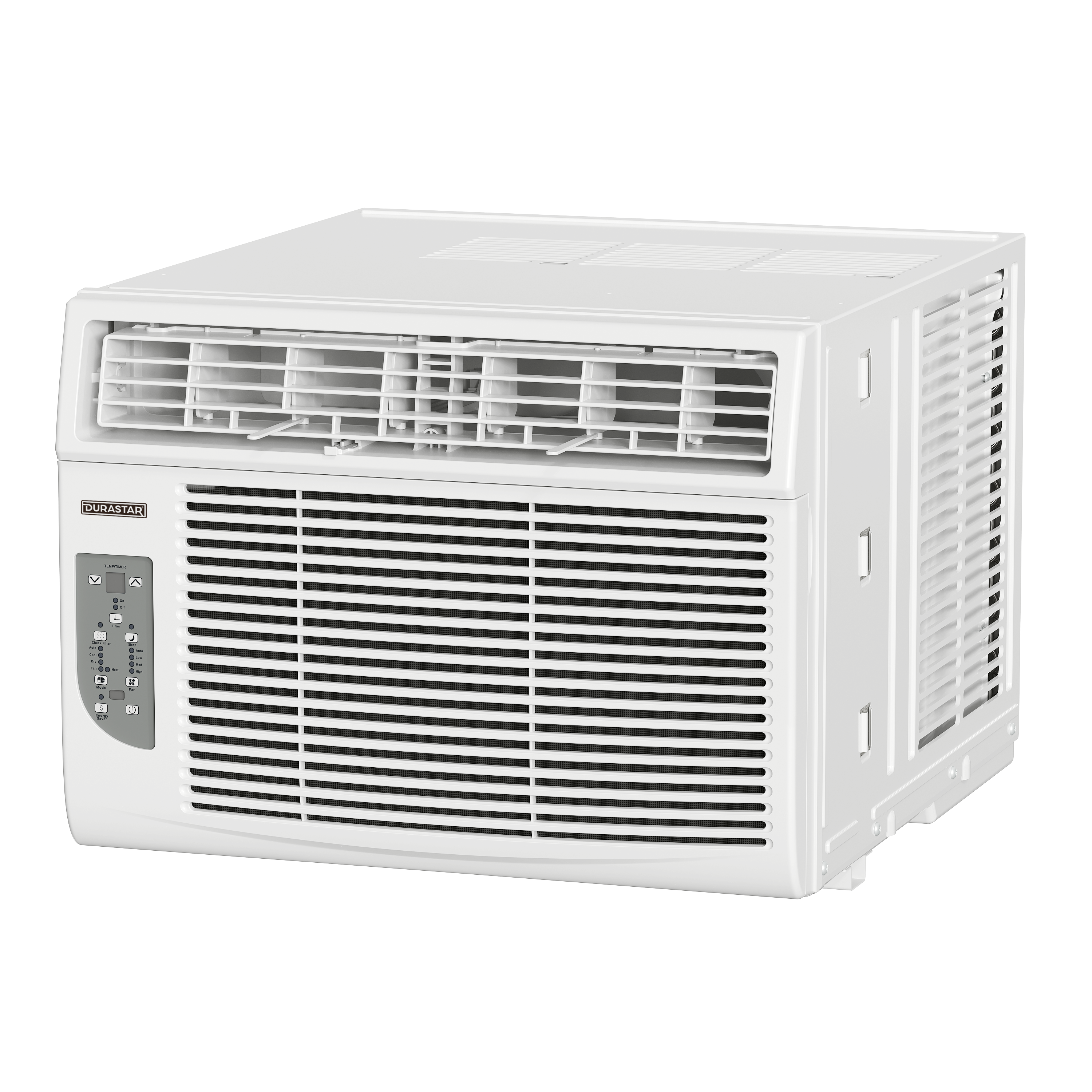 DURASTAR Large Room Window Air Conditioner with Heater, Remote Included ( 230-Volt , 12000-BTU )