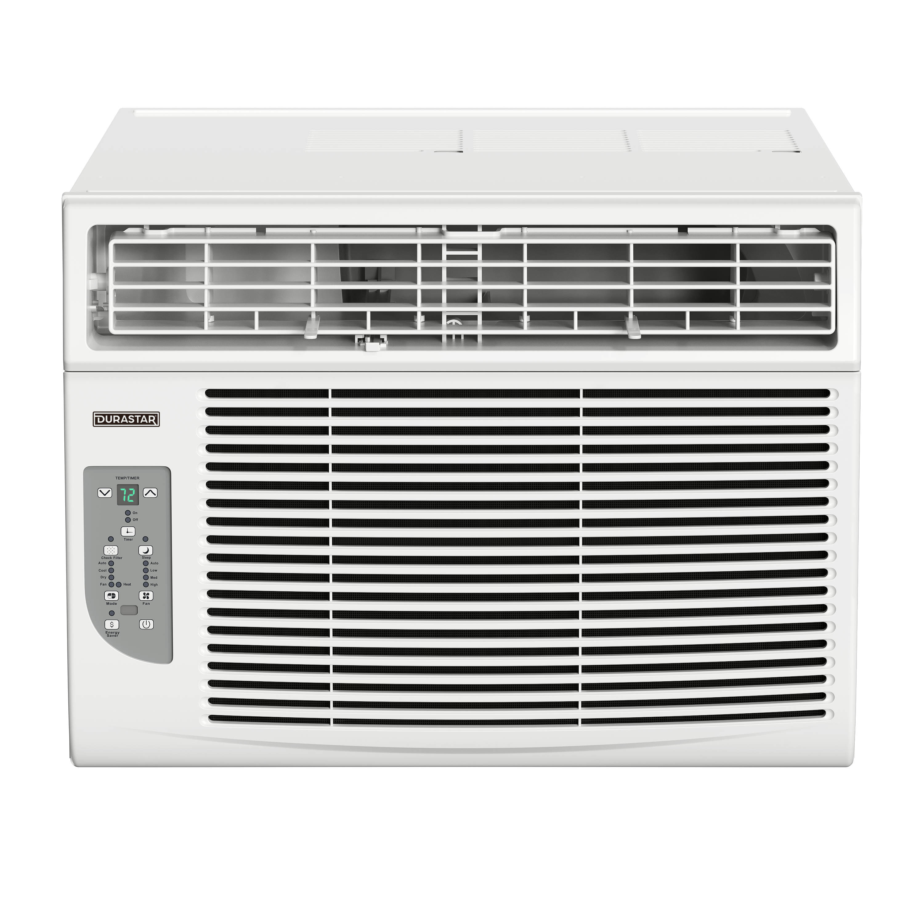 DURASTAR Large Room Window Air Conditioner with Heater, Remote Included ( 230-Volt , 12000-BTU )