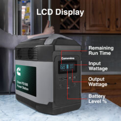 Cummins Portable Powerful Quiet 1000 -Watts Portable Power Station (Battery Included and Charger Not Included)