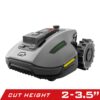 MAMMOTION YUKA mini RTK + AI Vision Robotic Lawn Mower (1/8 to 1/4 acre)