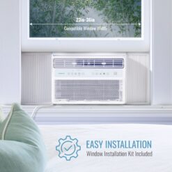 Keystone Inverter Large Room Window Air Conditioner , Remote Included ( 115-Volt , 12000-BTU )