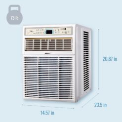 Keystone Medium Room Window Air Conditioner , ( 115-Volt , 8000-BTU )