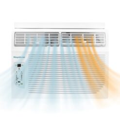 Keystone Large Room Window Air Conditioner with Heater, Remote Included ( 230-Volt , 12000-BTU )