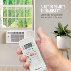 Keystone Large Room Window Air Conditioner with Heater, Remote Included ( 230-Volt , 12000-BTU )