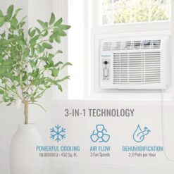 Keystone Medium Room Window Air Conditioner , Remote Included ( 115-Volt , 10000-BTU )