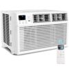 Antarctic Star 6000-BTU 115-Volt Small Room Window Air Conditioner Remote Included