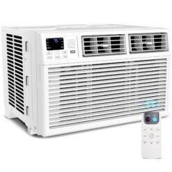 Antarctic Star 6000-BTU 115-Volt Small Room Window Air Conditioner Remote Included