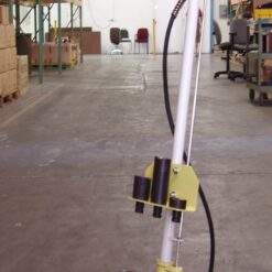 ESCO Yellow 22-Ton Steel Air/Hydraulic Floor jack