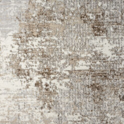 Origin 21 Beige Shimmer 9 x 12 (ft) Loomed Polyester Beige Rectangular Indoor Abstract Spot Clean Only Pet Friendly Area rug