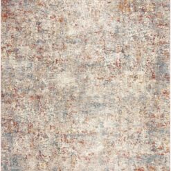 Origin 21 River Embers 10 x 13 (ft) Loomed Polyester Multi Rectangular Indoor Abstract Mid-Century Modern Spot Clean Only Pet Friendly Area rug