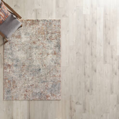 Origin 21 River Embers 10 x 13 (ft) Loomed Polyester Multi Rectangular Indoor Abstract Mid-Century Modern Spot Clean Only Pet Friendly Area rug
